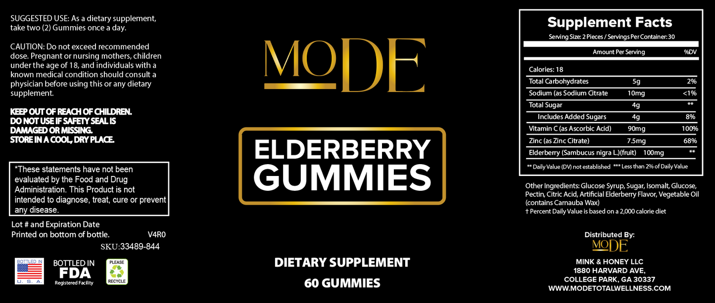 Elderberry Gummies