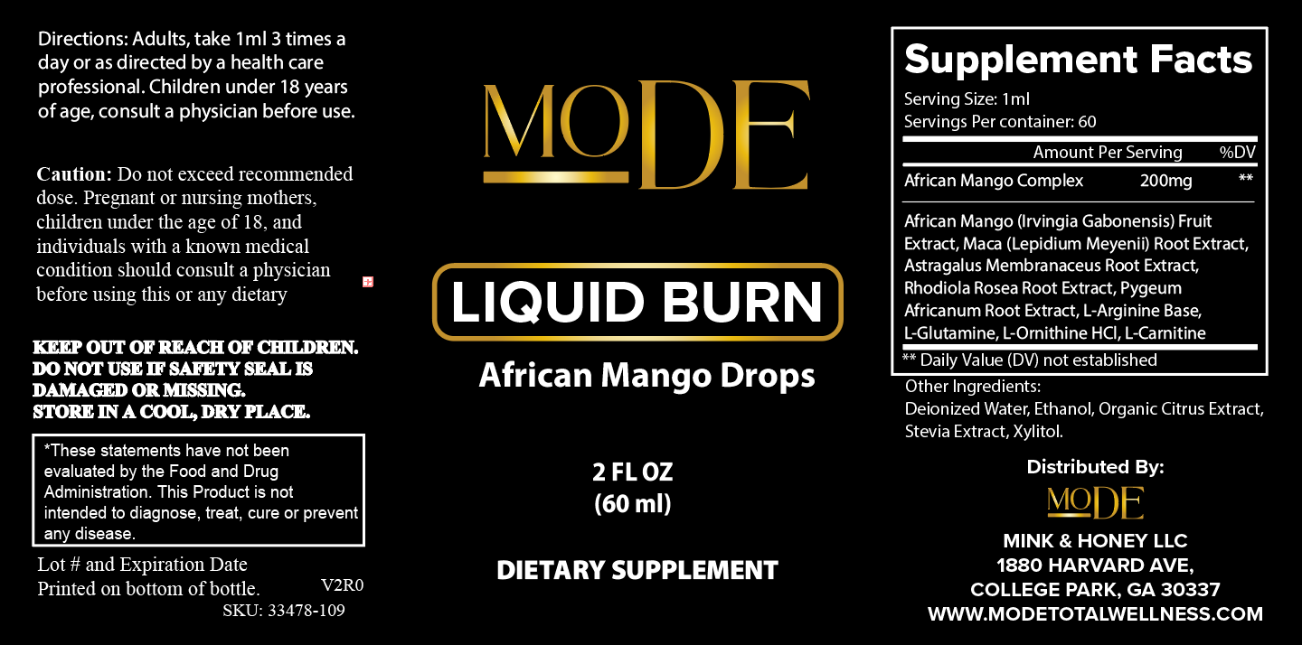 Liquid Burn (African Mango Drops)