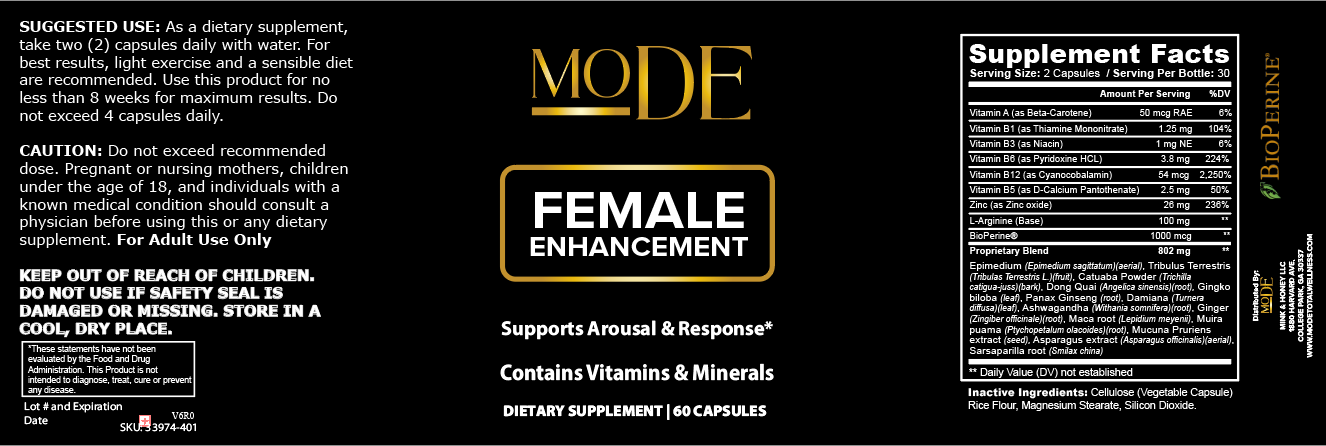 Libido Support-Female Enhancement